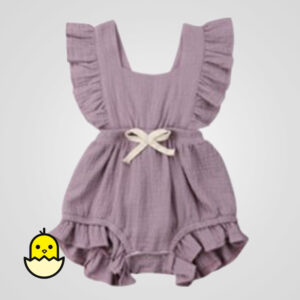 Ruffle Sleeve Romper