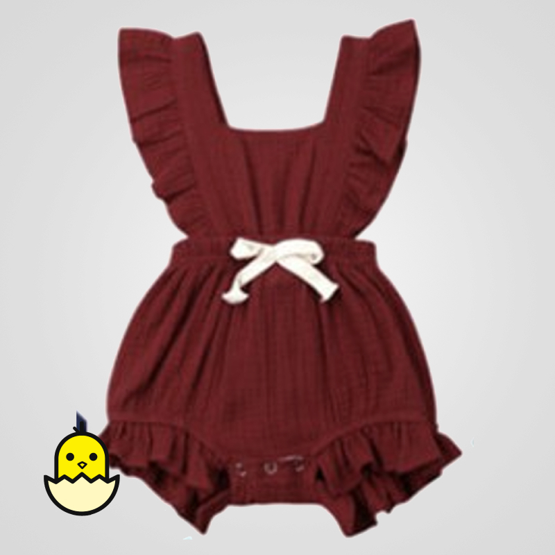 Ruffle Sleeve Romper - Image 2